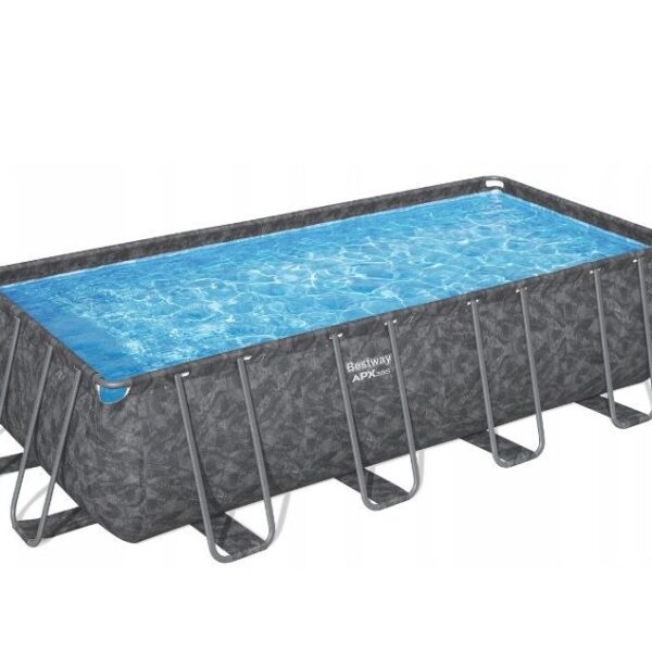 basen ogrodowy stelaŻowy duŻy prostokĄtny bestway 549x274x132cm rodzinny