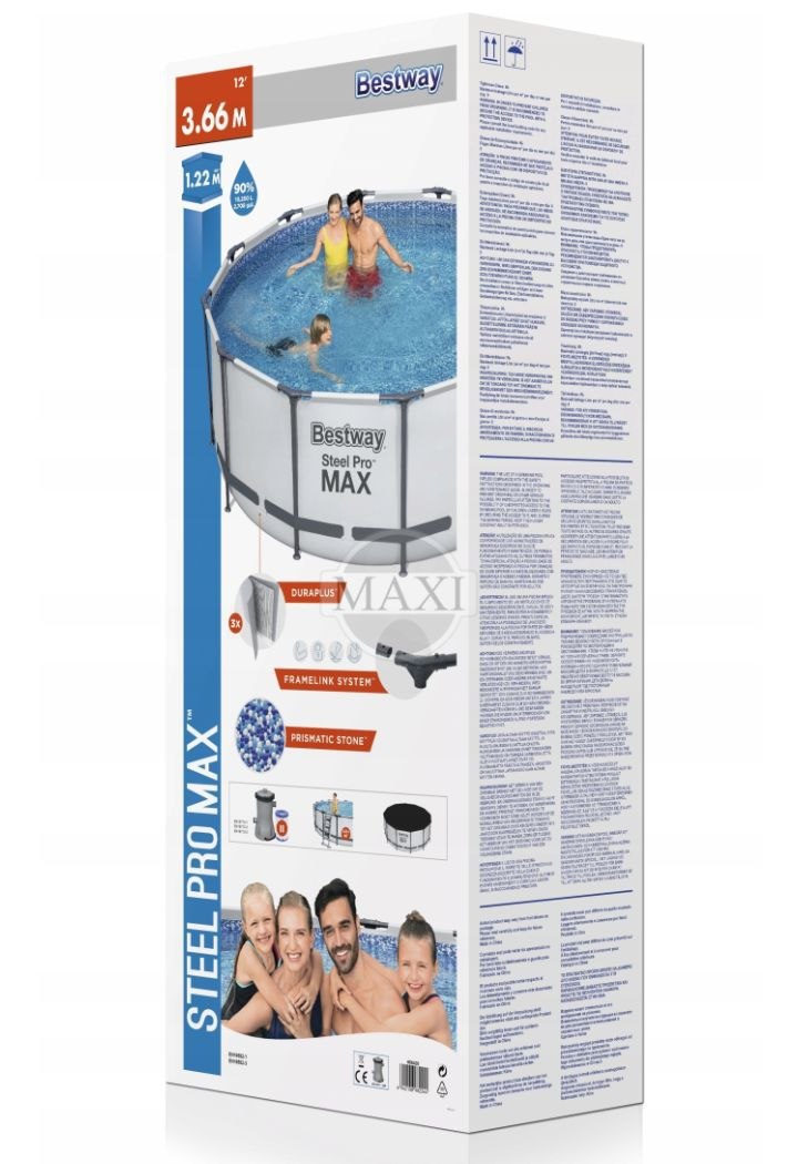 4w1 basen stelaŻowy 305 x 76 bestway pro max 56406 4678l 4w1 basen stelaŻowy 305 x 76 bestway pro max 56406 4678l
