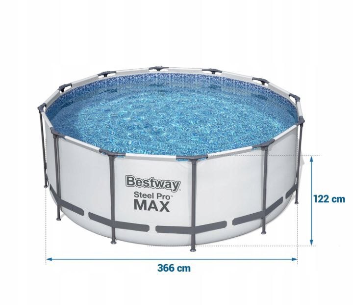 4w1 basen stelaŻowy 305 x 76 bestway pro max 56406 4678l 4w1 basen stelaŻowy 305 x 76 bestway pro max 56406 4678l