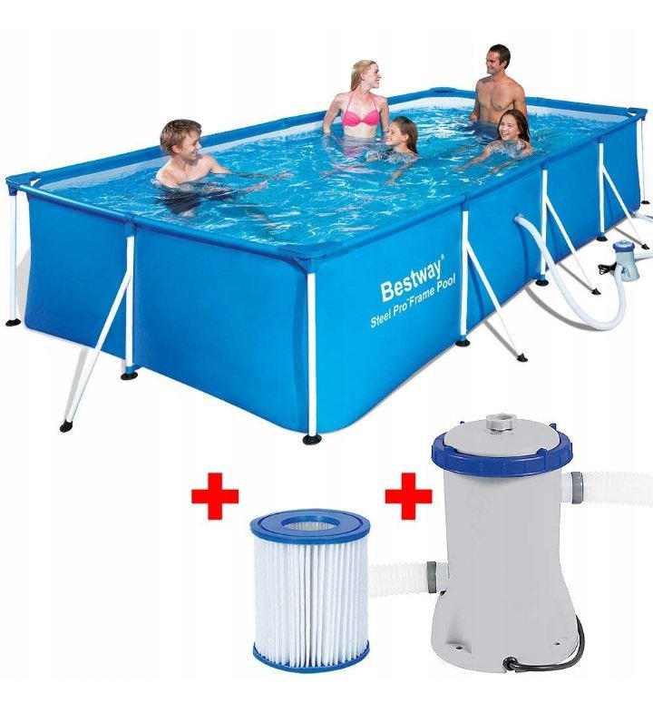 basen stelażowy bestway 400x211x81 cm 8w1 prostokątny niebieski 56424 29 kg basen stelażowy bestway 400x211x81 cm 8w1 prostokątny niebieski 56424 29 kg