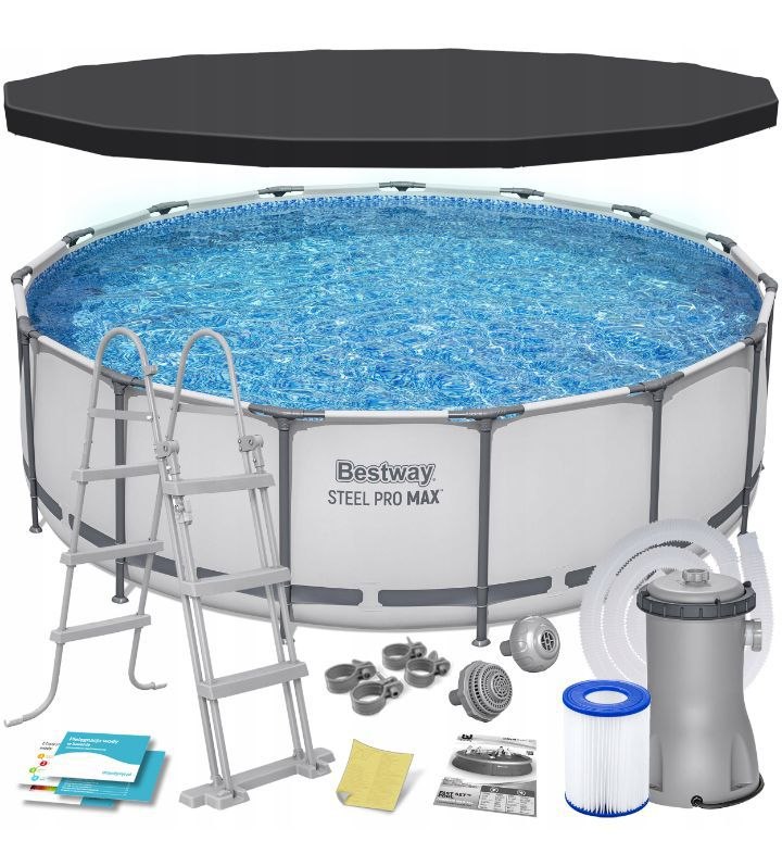 basen stelaŻowy ogrodowy okrĄgŁy rodzinny 457x122cm bestway 11w1 basen stelaŻowy ogrodowy okrĄgŁy rodzinny 457x122cm bestway 11w1