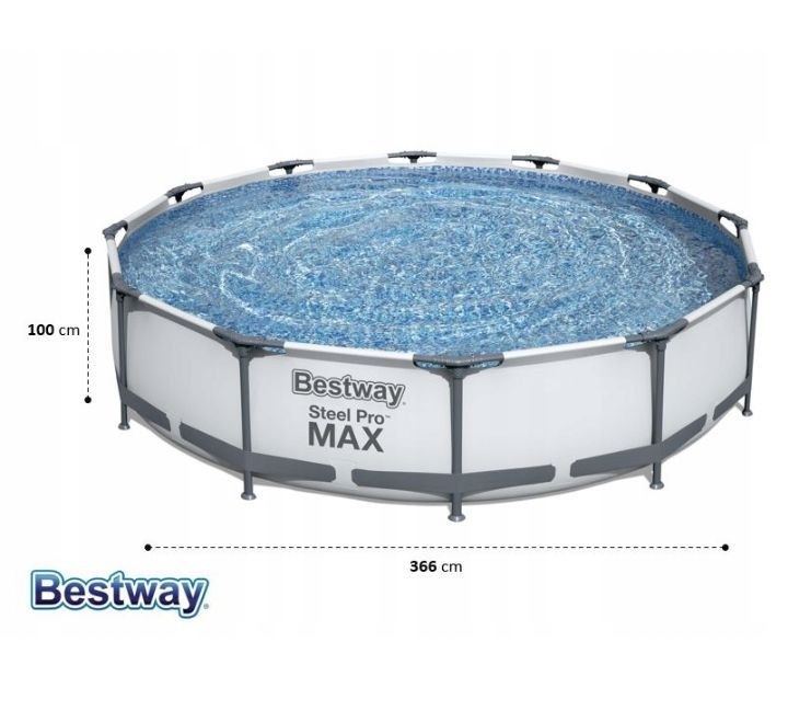 ostatnie sztuki! basen stelaŻowy dla dzieci rodziny xxl 366x100 bestway ostatnie sztuki! basen stelaŻowy dla dzieci rodziny xxl 366x100 bestway