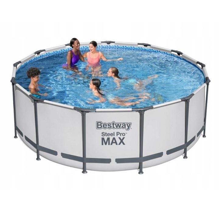 bestway 5618w basen okrĄgŁy stelaŻowy ogrodowy steel pro max 396x122cm 14ft bestway 5618w basen okrĄgŁy stelaŻowy ogrodowy steel pro max 396x122cm 14ft
